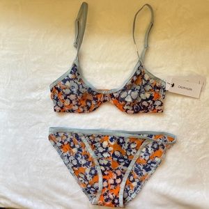 Calvin Klein Floral Set